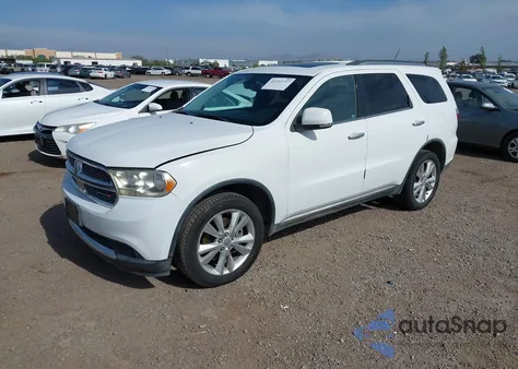 2013 Dodge Durango Crew from USA, damaged, VIN 1C4SDHDT2DC679600